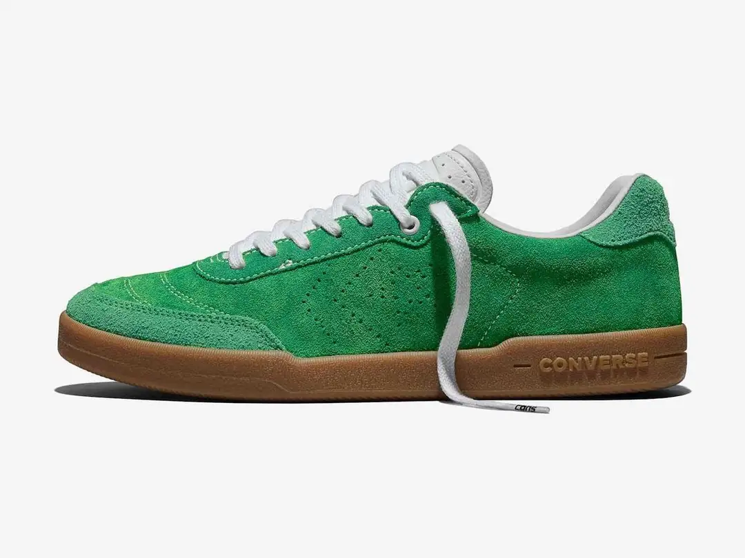 CONS x Noah Louie Lopez Pro 2 in white, gold, side view