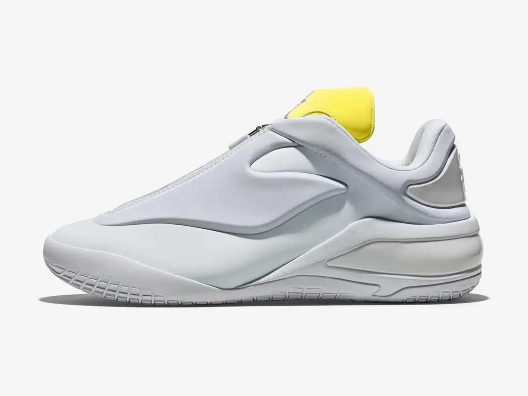 SHAI 001 in ghost, yellow, side view