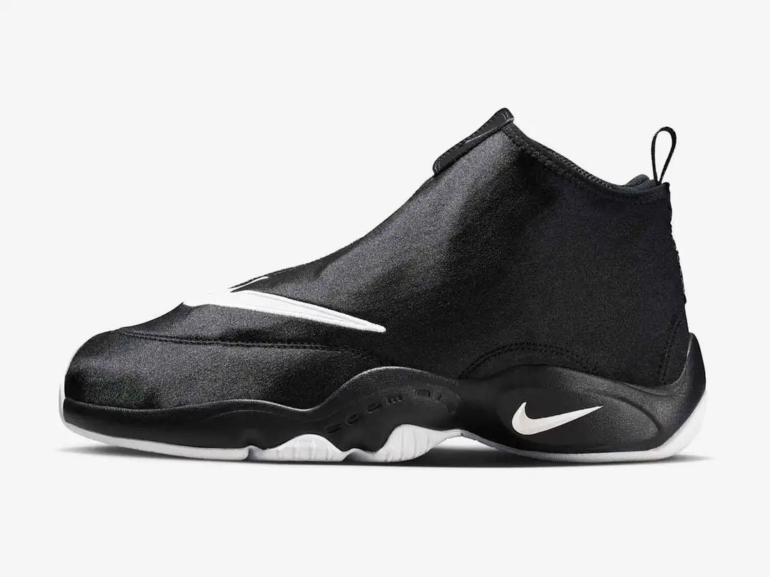 Nike Air Zoom Flight The Glove in black, university red, white, side view