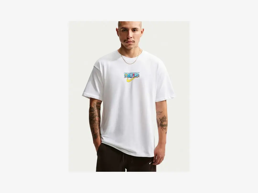 Nike x One Piece Men's T-Shirt in white
