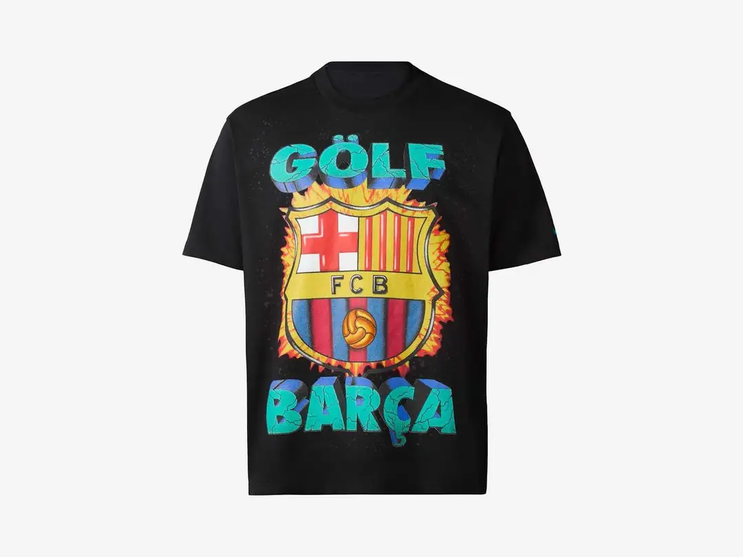 FC Barcelona x GOLF WANG Men's Nike Dri-FIT Soccer Top in black
