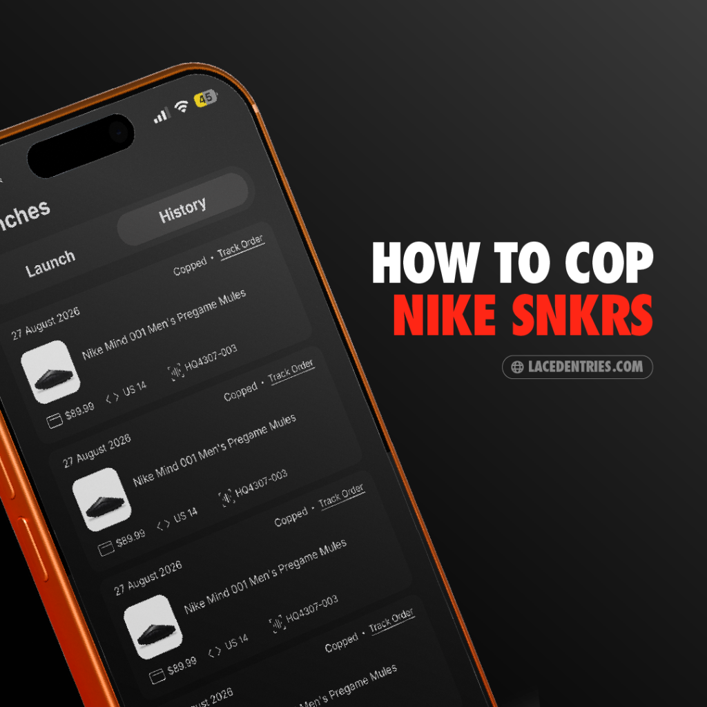 How to cop Nike SNKRS Laced app